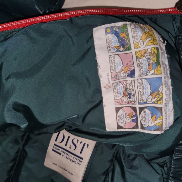 Toddler Moncler Jacket Green Authentic 18-24months - Picture 5 of 6